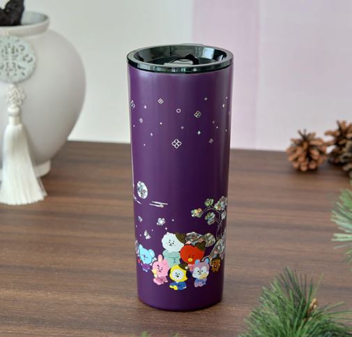 BT21 - Mother-of-pearl Graphic Tumbler [Premium K Edition