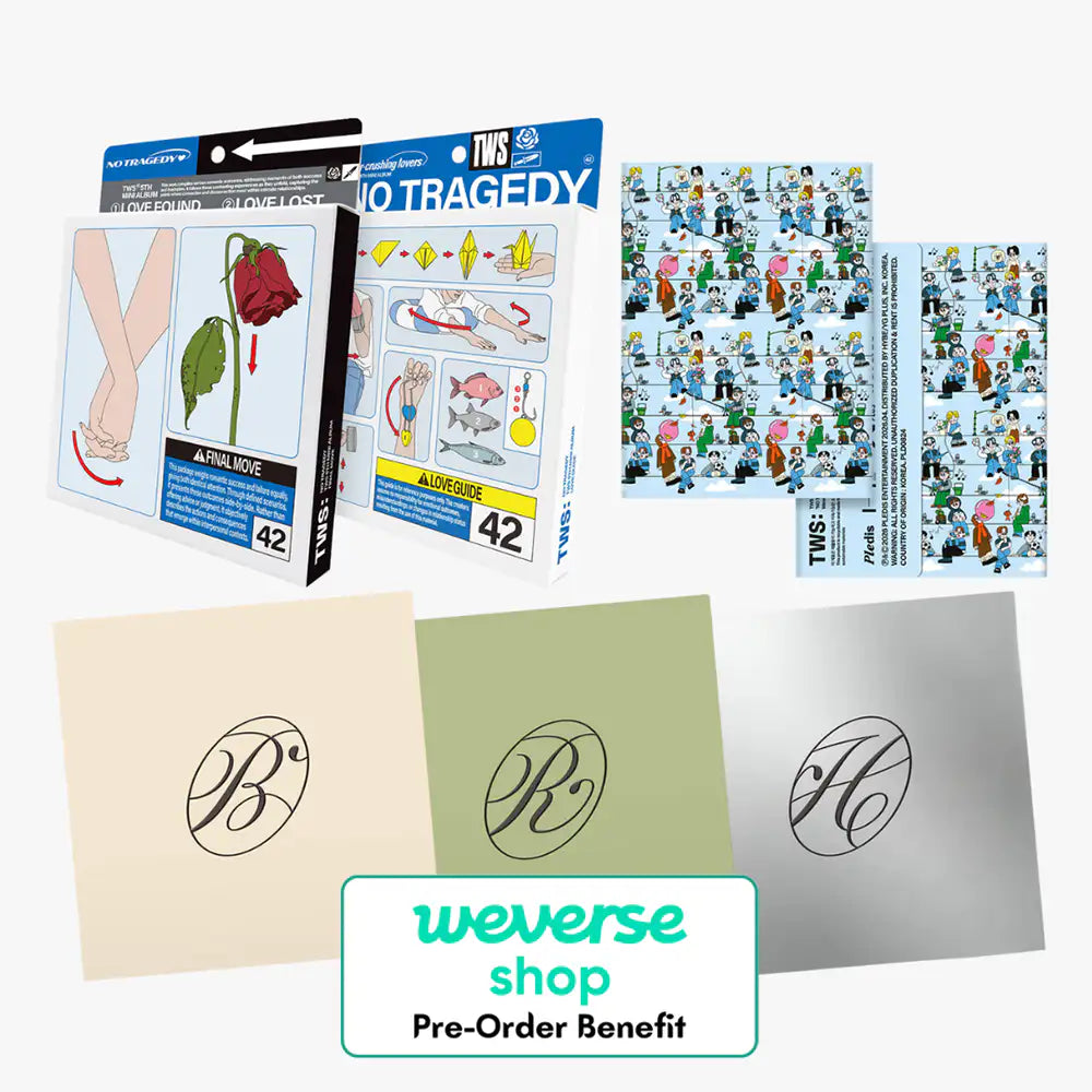 Pre-Order] TWS - 5th Mini Album 'NO TRAGEDY' + Weverse COMEBACK