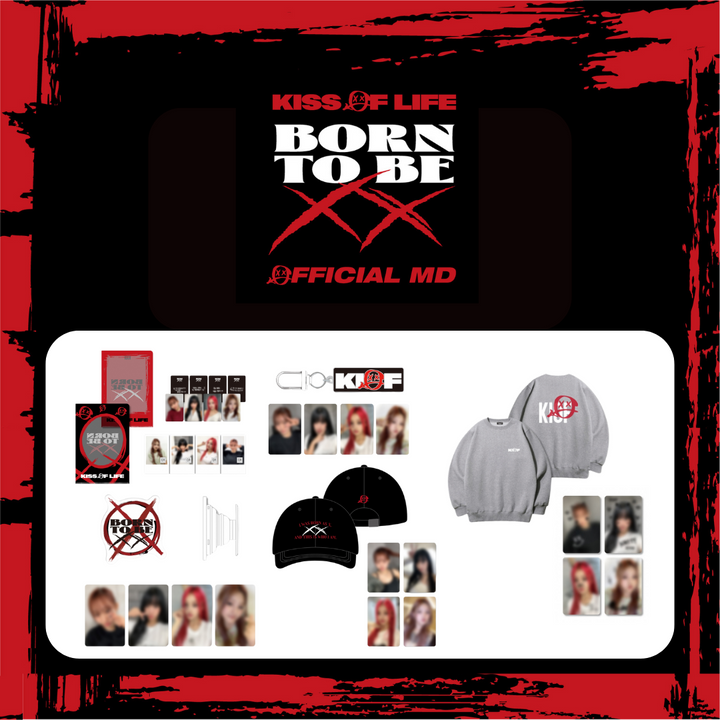 Kiss Of Life - "Born to be XX" Official MD - HALLYUSUPERSTORE
