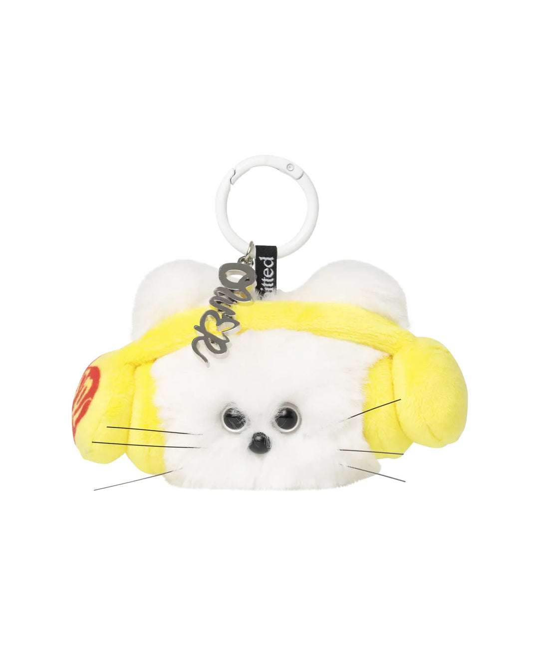 **QWER -Siyeon Cats Back Cham Keyring (2 colors)