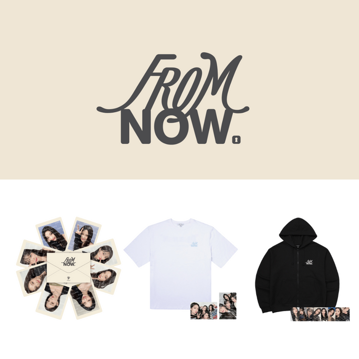 Fromis_9 - Fromis_9 Concert "From Now" Official MD (Instant Photocard Set, S/S T-Shirt, Hoodie) - HALLYUSUPERSTORE