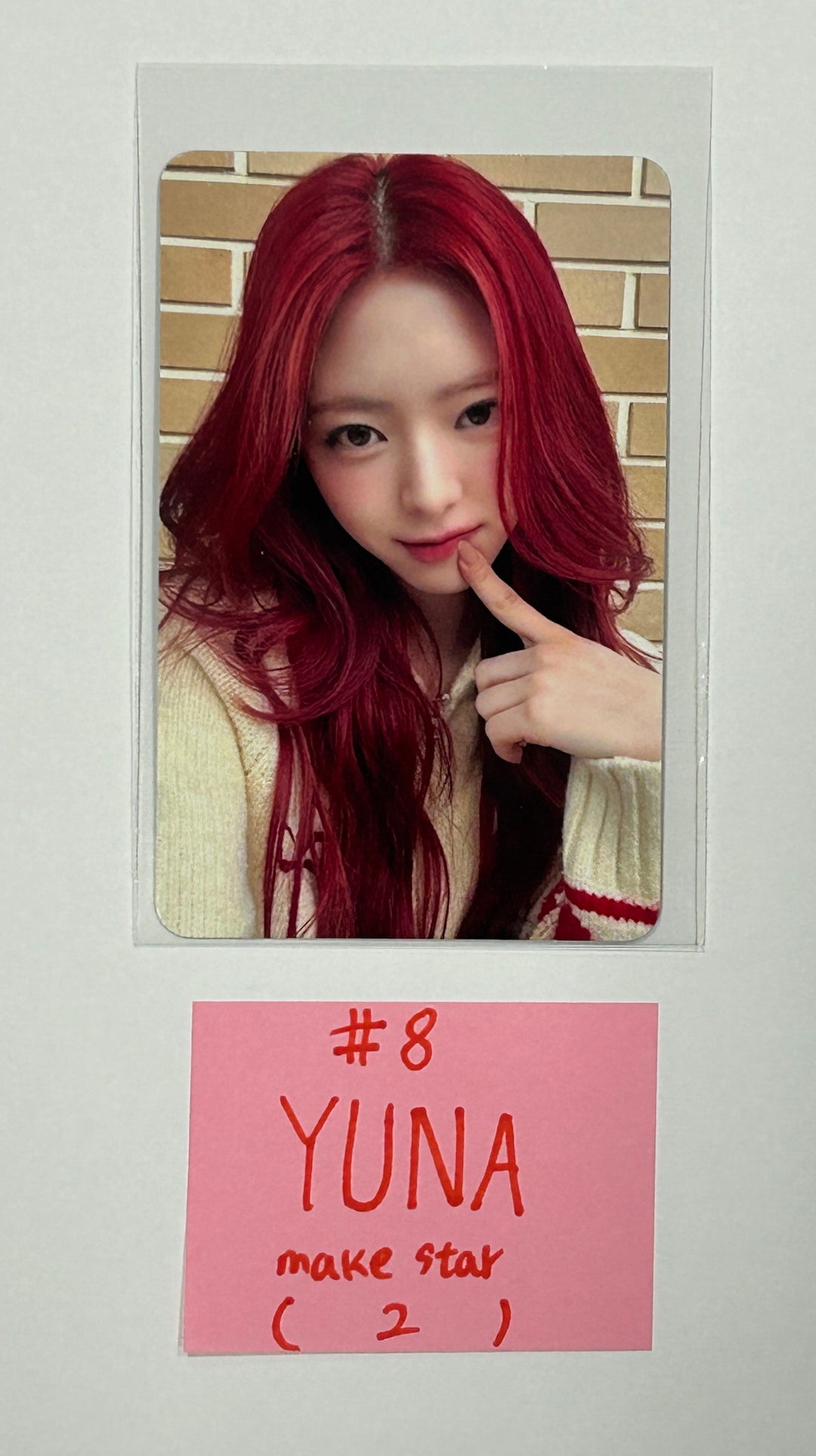 ITZY "BORN TO BE" - Makestar Event Photocard [24.3.7]