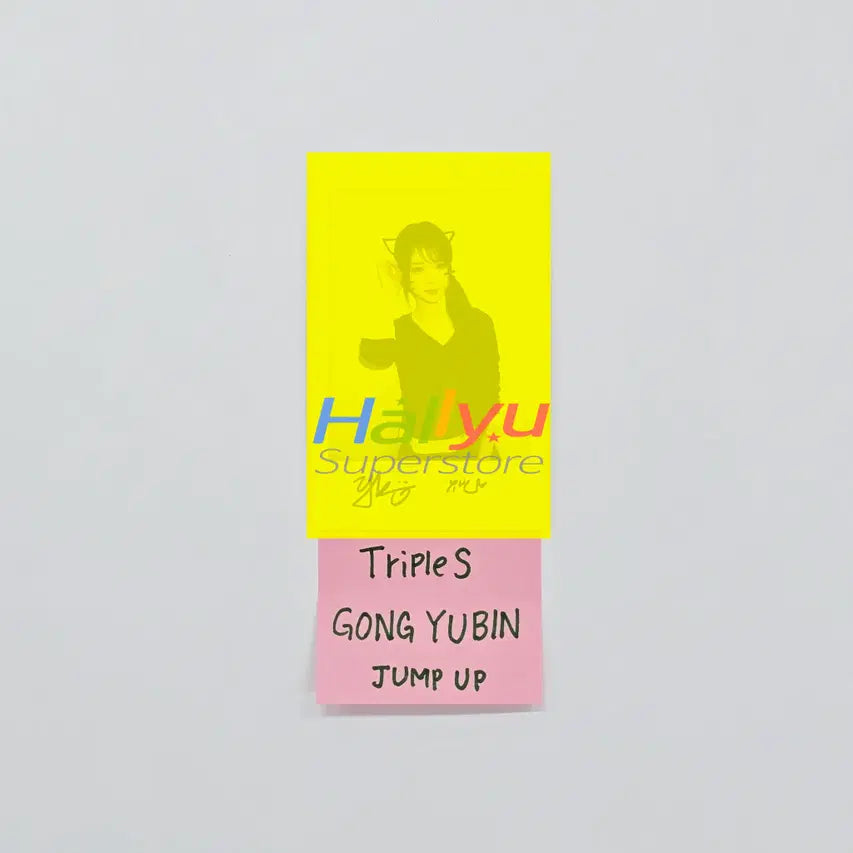 YUBIN (of TripleS) - Hand Autographed(Signed) Polaroid [26.04.23 YUBIN (of TripleS) - Hand Autographed(Signed) Polaroid [26.04.23