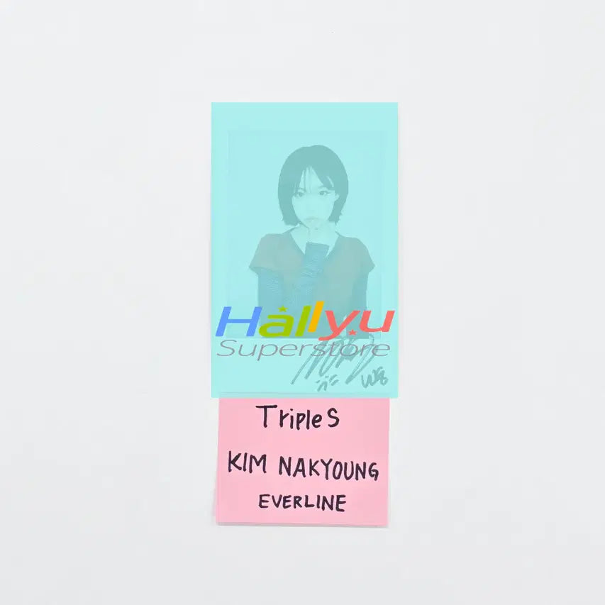 tripleS msnz ナギョン Nakyoung 直筆サイン入りポロライド NAKYOUNG (of TripleS) - Hand Autographed(Signed) Polaroid [26.04