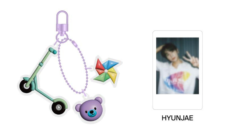 The Boyz - 2nd World Tour  "Zeneration" Official MD (MIC Badge, Formica Ring, Kickboard Key Ring, Milk Glass, Official LightStick ChouChou) - HALLYUSUPERSTORE