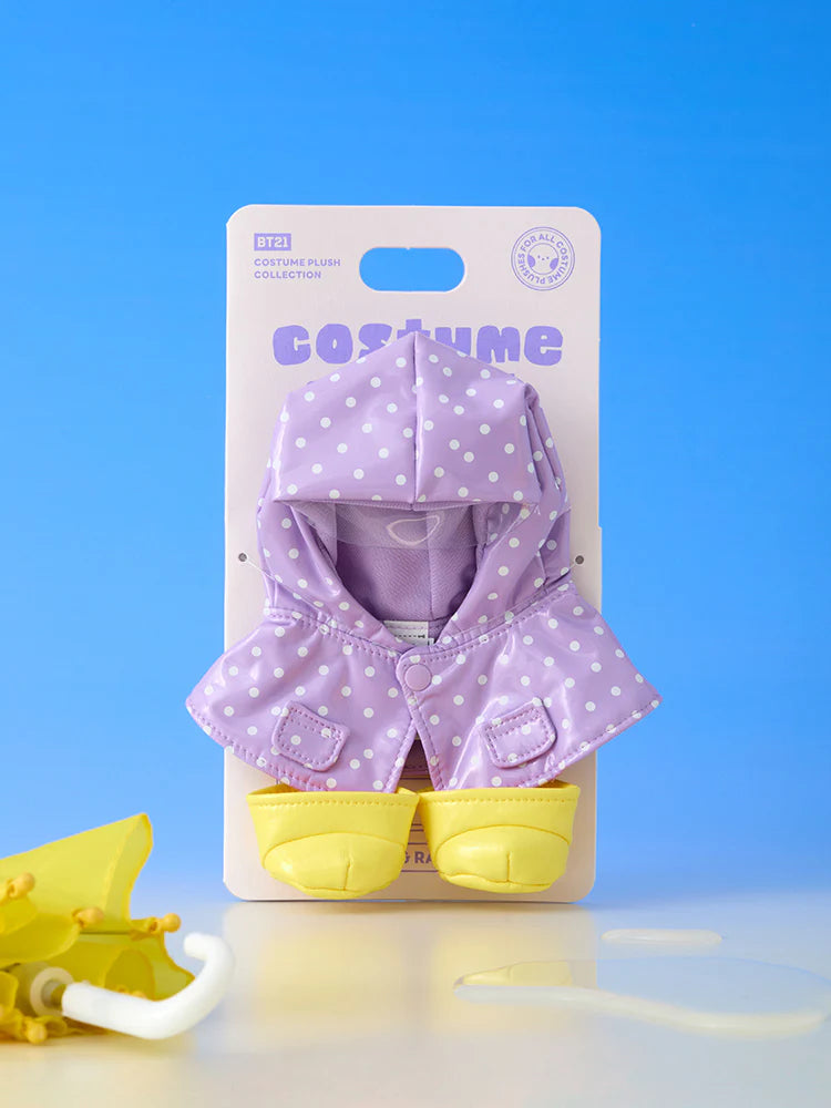 ** BT21 - Rainy Day Closet Raincoat Boots Set