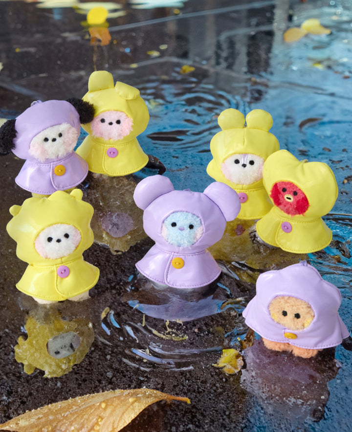 ** BT21 - Mini Mini Mini Rainy Day Doll Key Ring
