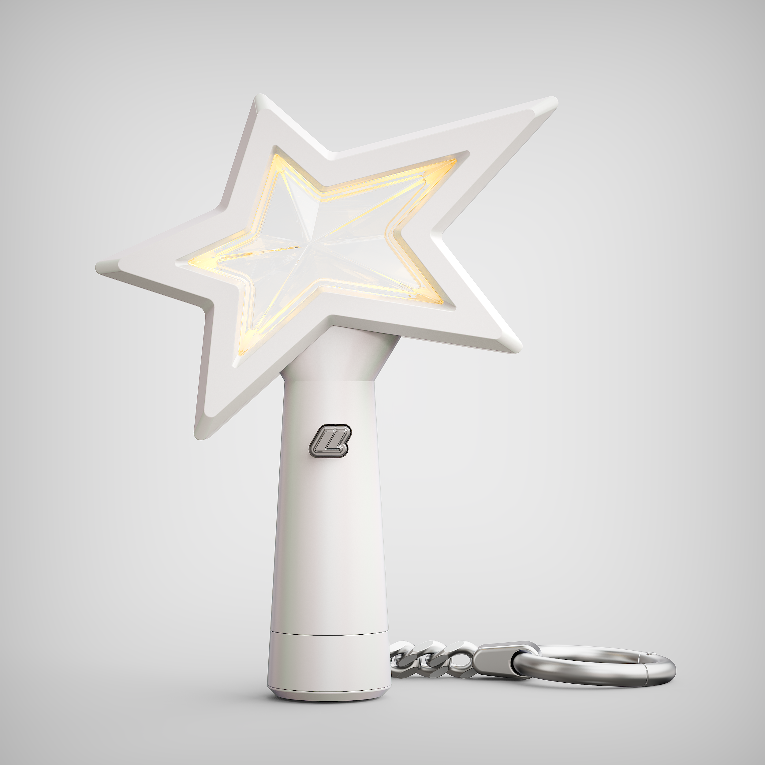 LISA (of Black Pink) - LISA OFFICIAL LIGHTSTICK KEYCHAIN