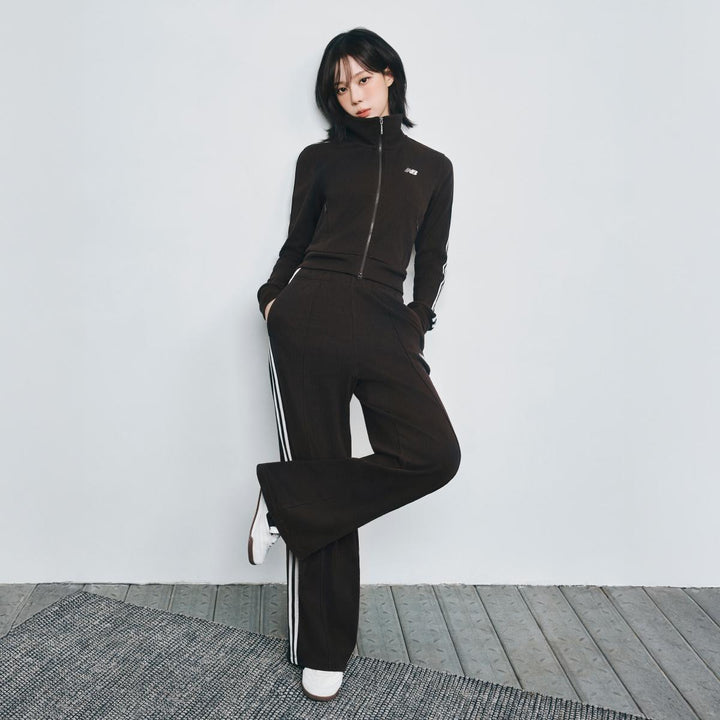 ** New Balance Korea - WOMEN Track Ribbed Wide Pants