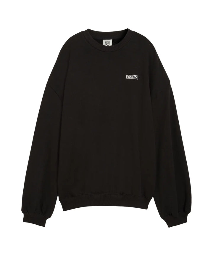 ** ROSE X PUMA -  Oversized Crew TR - Black / 633803-01