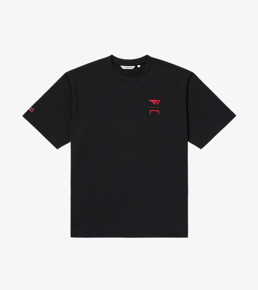 ** T1 - T1 CLUBHOUSE LOGO TEE - BLACK