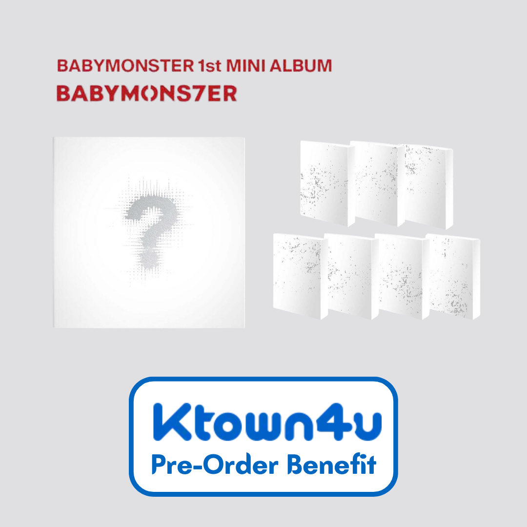  [Ktown4u Special Gift] (CHIQUITA Ver.) BABYMONSTER - 1st MINI  ALBUM [BABYMONS7ER] (YG TAG ALBUM VER.)