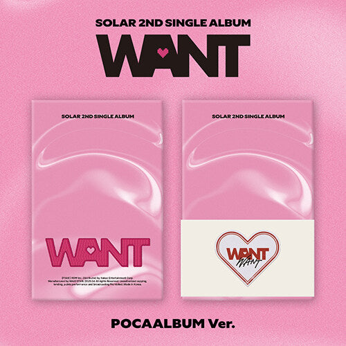 Solar(of MAMAMOO) - 2nd Single Album 
