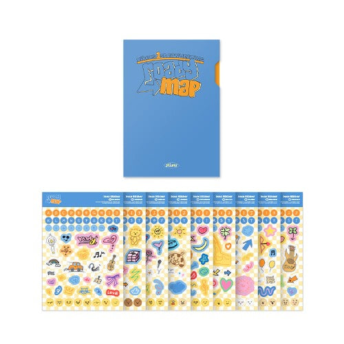** Xikers - Xikers 1st FANMEETING : roadymap - DECO STICKER PACK