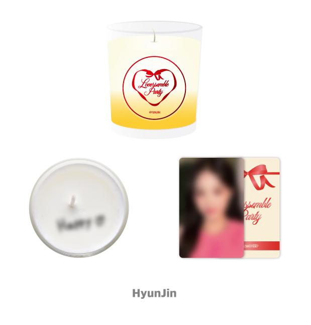 Loossemble - 1st Annual "LOVEssemble Party" Official MD (TinCase Photocard Set, Wine Cup, Message Candle) - HALLYUSUPERSTORE