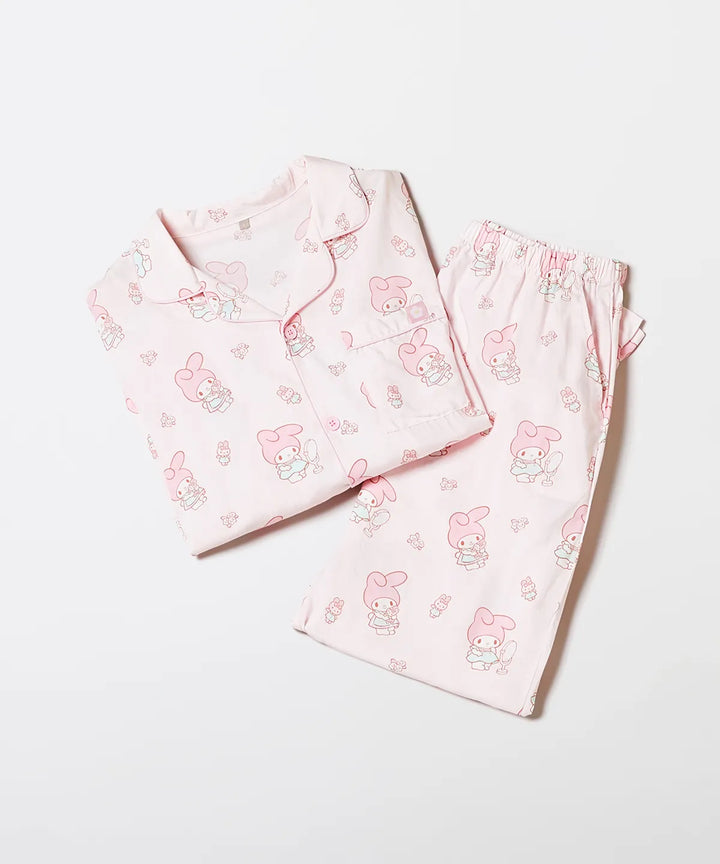 ** Sanrio - nogon nogon L/S Pajamas pink