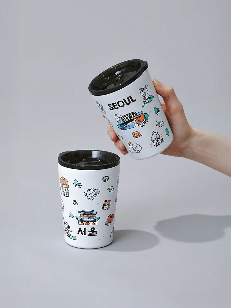 ** BT21 - Seoul Edition wool edition Tumbler (340 ml)