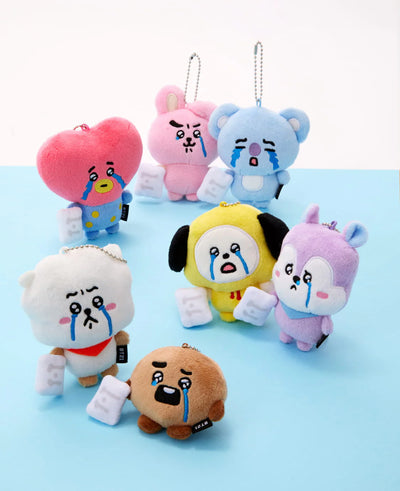 ** BT21 - Today's Mood "Teardrop Doll keyring"