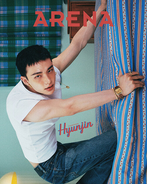 ** HYUNJIN (of Stray kids)-Arena Homme+ 2025.6 (A ver)