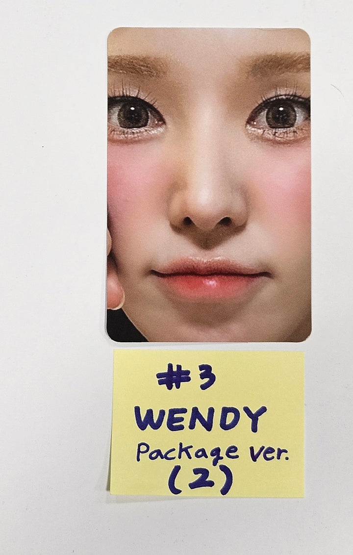 Wendy (Of Red Velvet) "Wish You Hell" - Official Photocard [Package Ver.] [24.3.21]