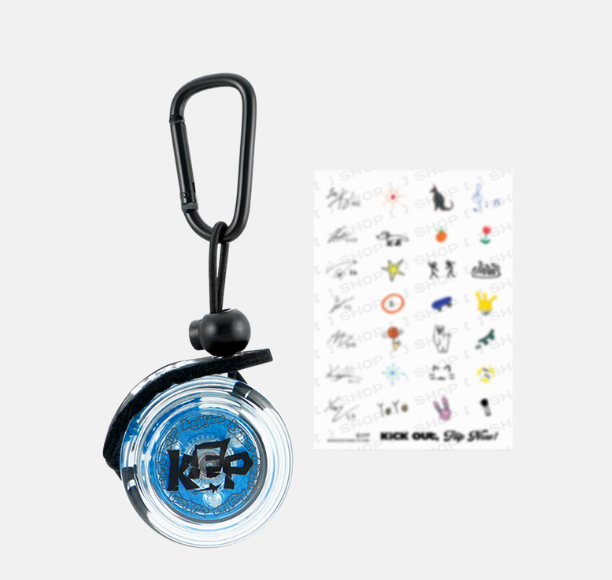 ** KickFlip - YOYO & STICKER SET + Photocard SET