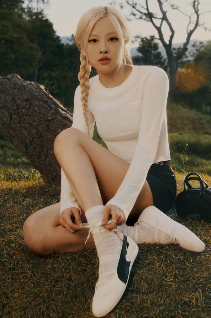 ** ROSE X PUMA - Speedcat Valet Suede x Rose - Warm White: Pink / 404395-01