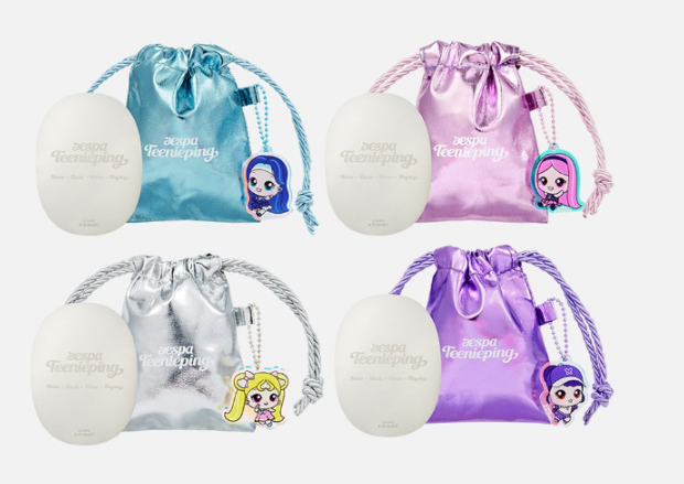 Pre-Order] AESPA - Teenieping X aespa SURPRISE (MIRROR POUCH KEYRI