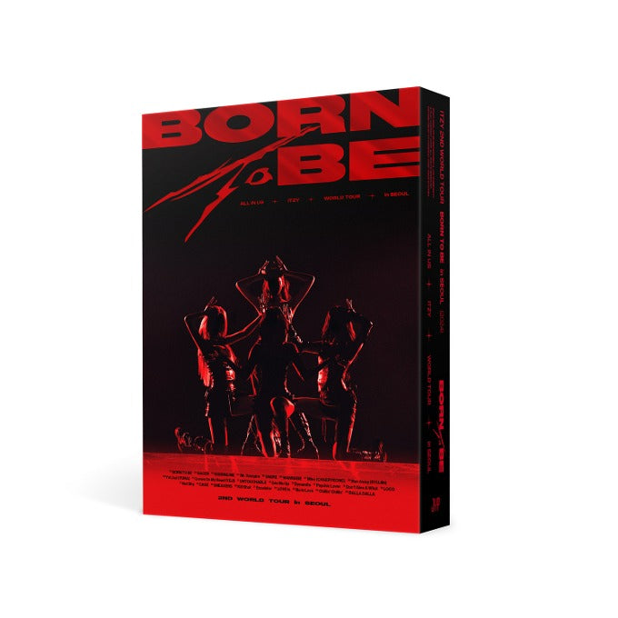 ITZY "BORN TO BE" 2ND WORLD TOUR - DVD + Pre Order Benefit