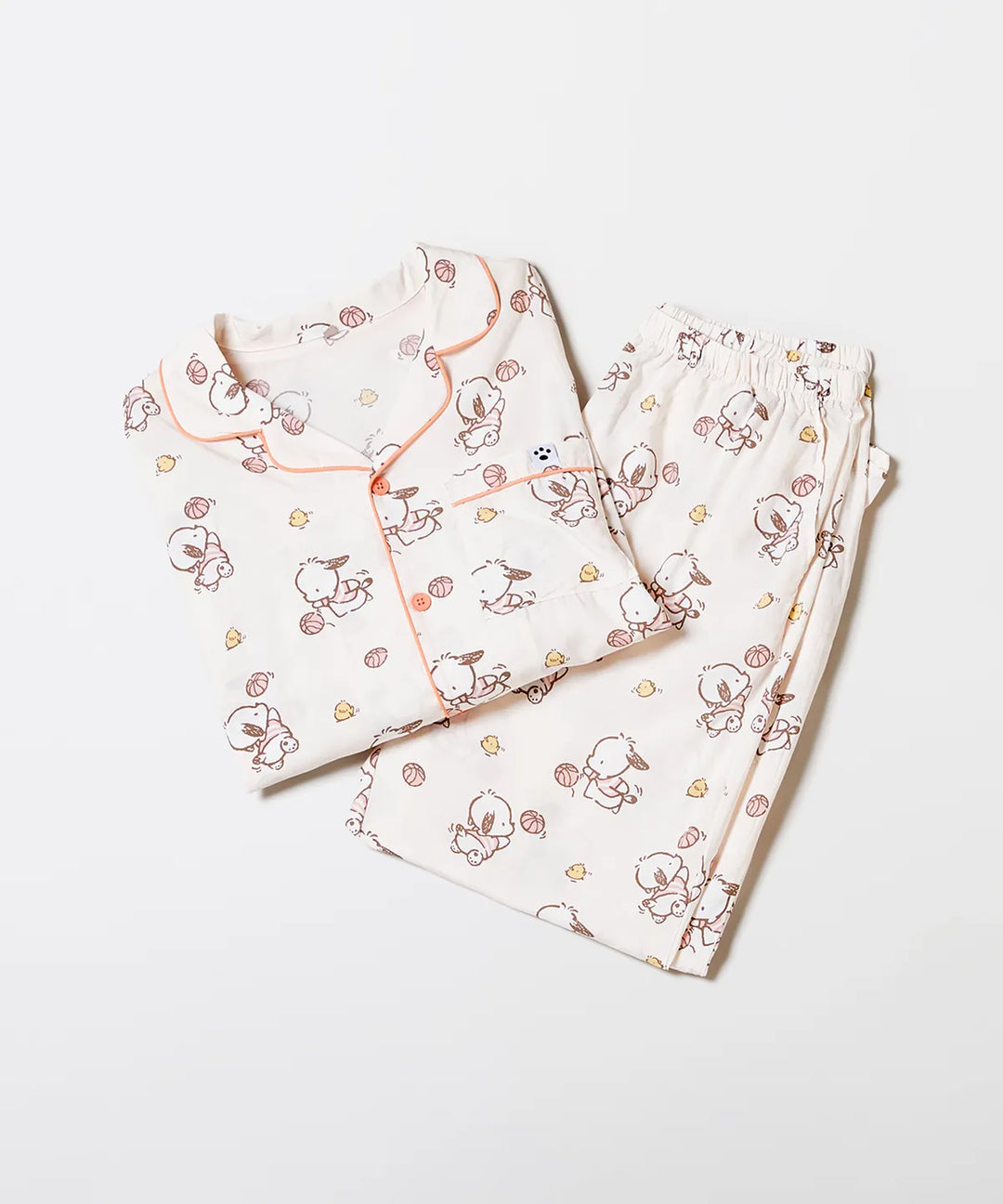 ** Sanrio - nogon nogon L/S Pajamas beige