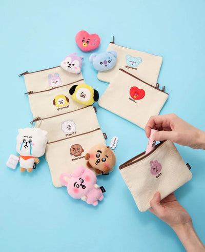** BT21 - Today's Mood "Flat square pouch"