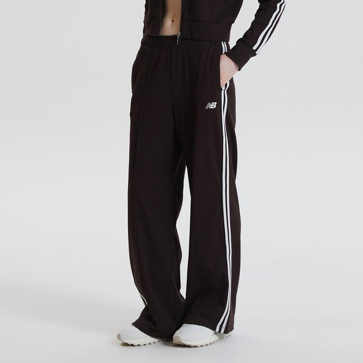 ** New Balance Korea - WOMEN Track Ribbed Wide Pants