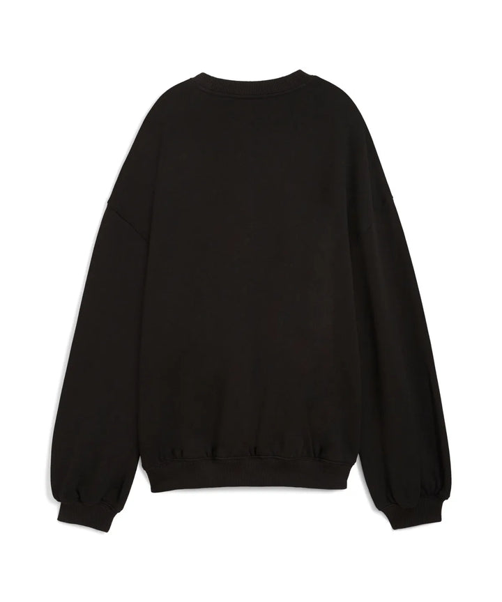 ** ROSE X PUMA -  Oversized Crew TR - Black / 633803-01