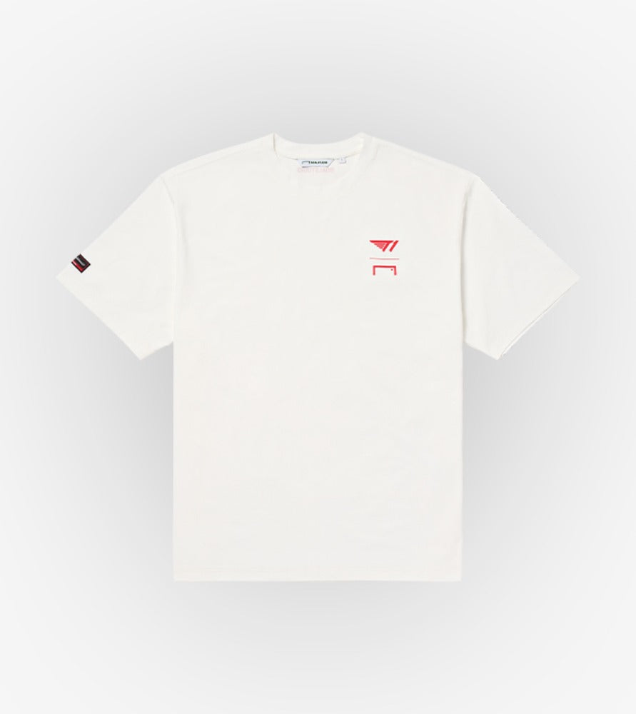 ** T1 - T1 CLUBHOUSE LOGO TEE - WHITE