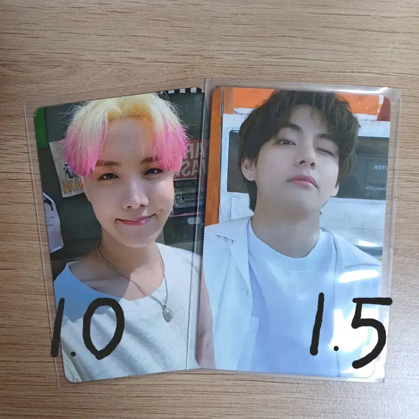 방탄 제이홉 뷔 버터 포카 특전
