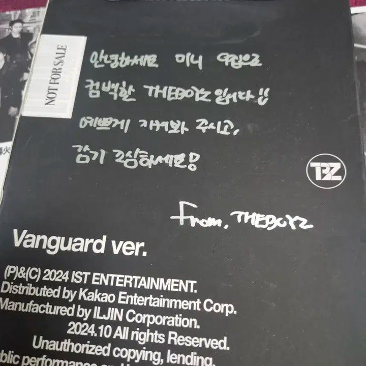 더 보이즈 미니9집 친필사인반