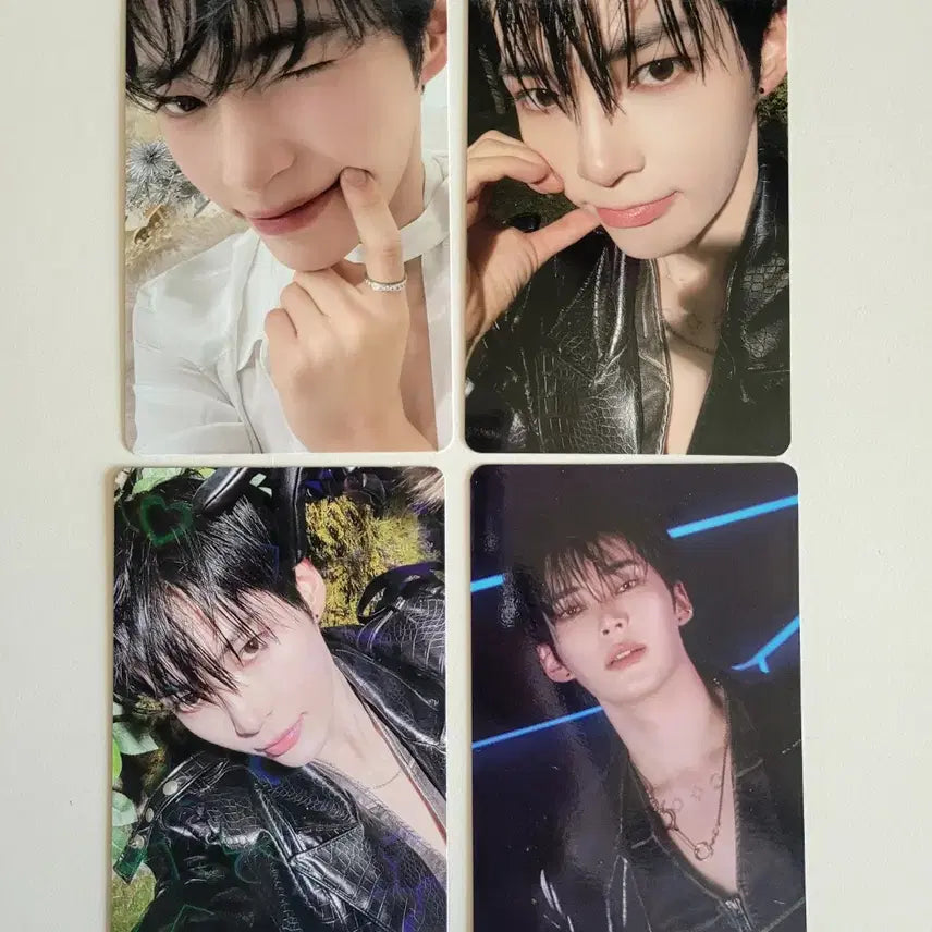 (4장세트)제베원 블루 일본 럭키드로 특전 성한빈세트