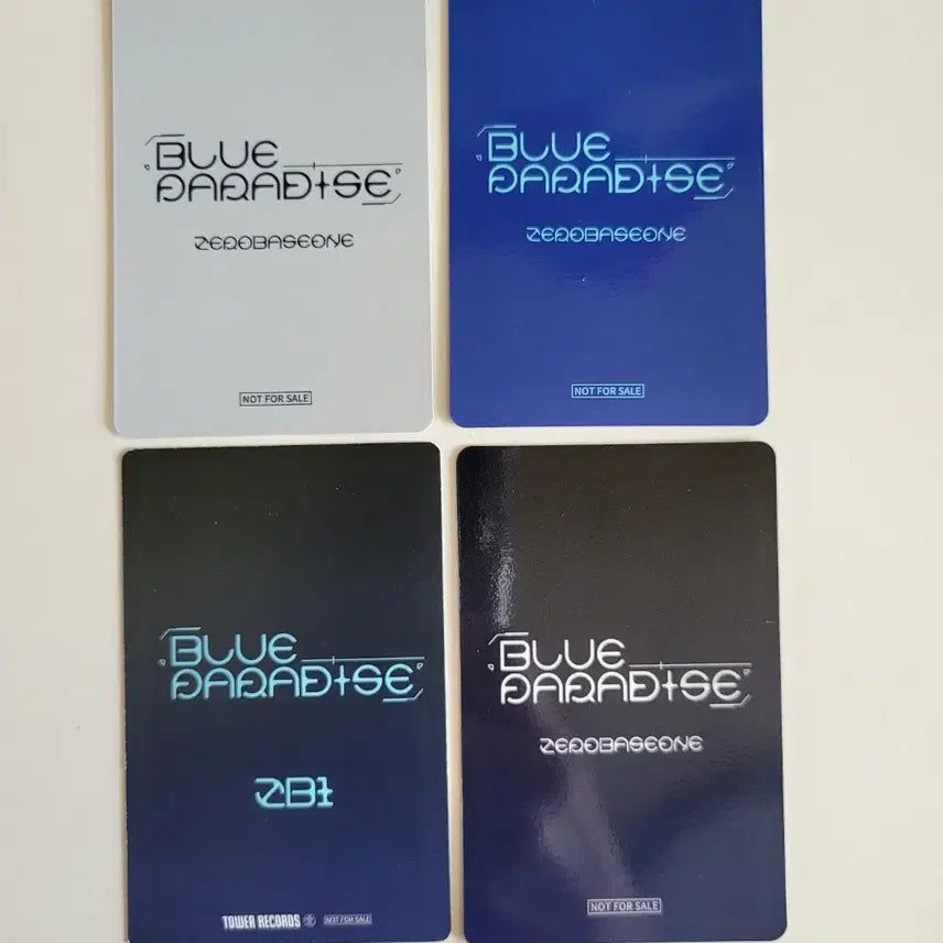 (4장세트)제베원 블루 일본 럭키드로 특전 성한빈세트