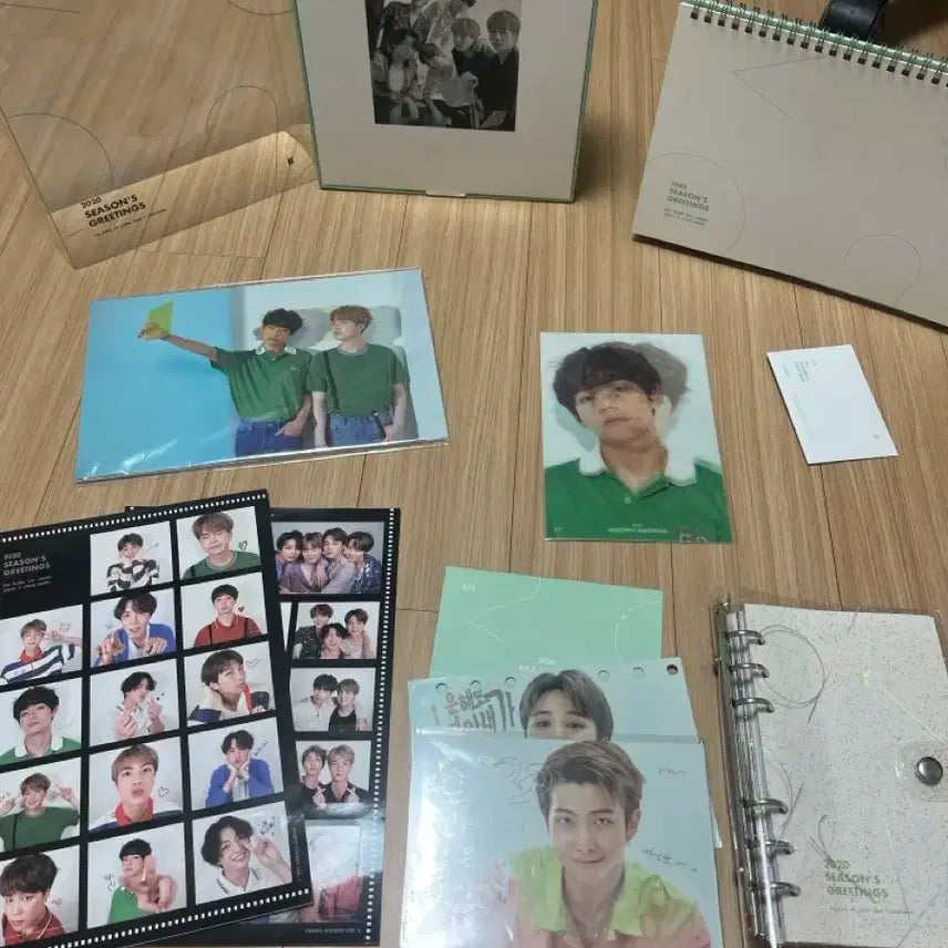 BTS 2020 시즌 그리팅 풀셋(뷔 렌티큘러)