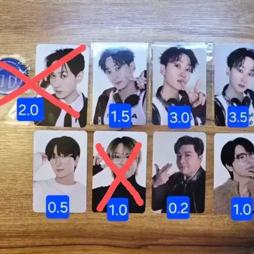 슈퍼주니어 20주년 전시회 슈퍼레코즈 포카