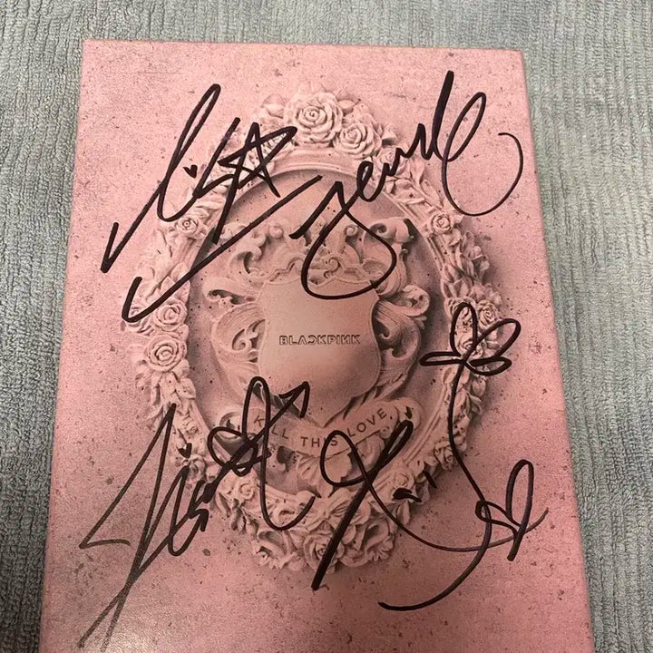 블랙핑크 킬디스러브 싸인앨범