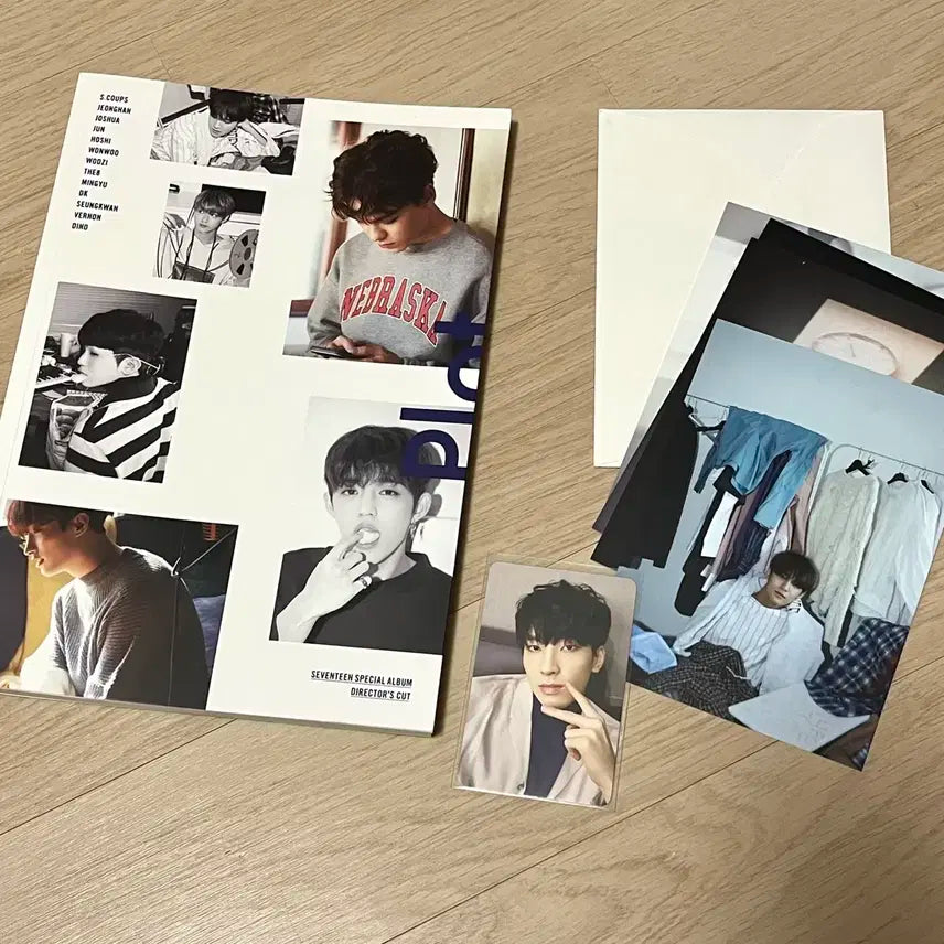 세븐틴 디렉터스컷 고맙다 개봉앨범 원우민규 포카엽서 양도