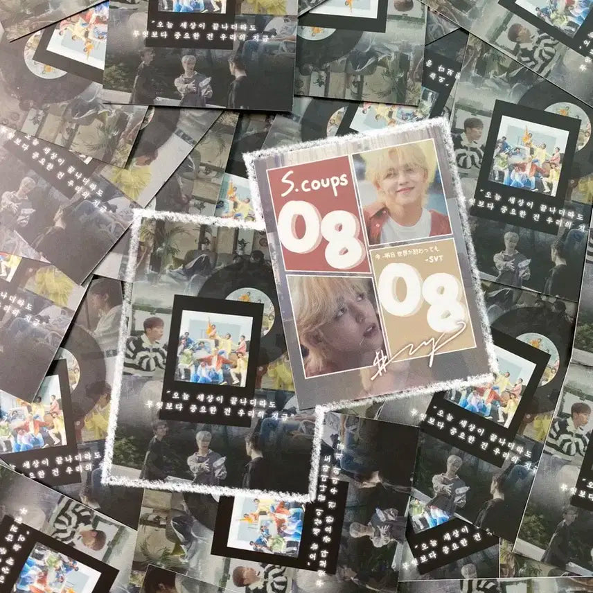 (SVT) 세븐틴 mini 비공굿 미니카드 에스쿱스