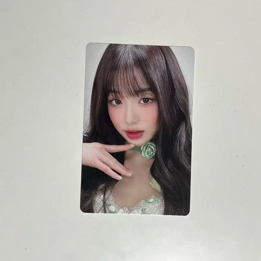 아이브 원영 마인 사웨 대만 미공포 특전 포카