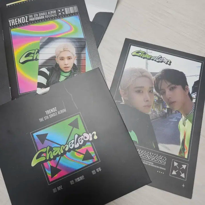 트렌드지 trendz 5집 Chameleon 싸인 비매 앨범