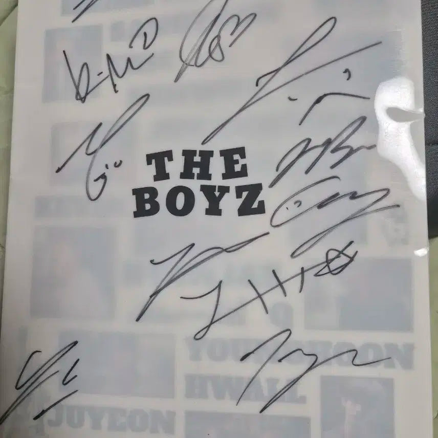 더보이즈 미니4집 친필사인반