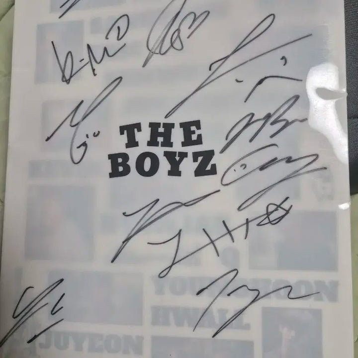 더보이즈 미니4집 친필사인반