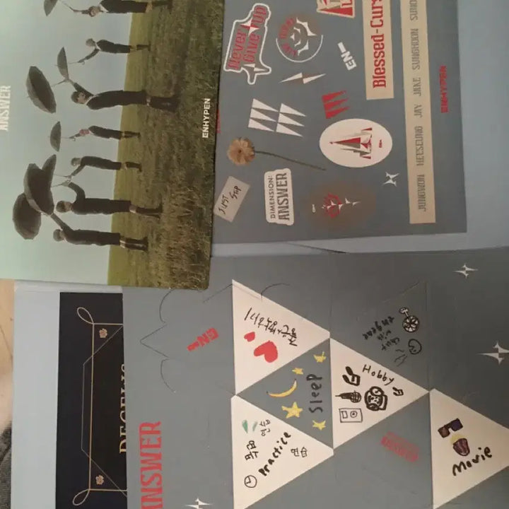 엔하이픈 엘범 포카