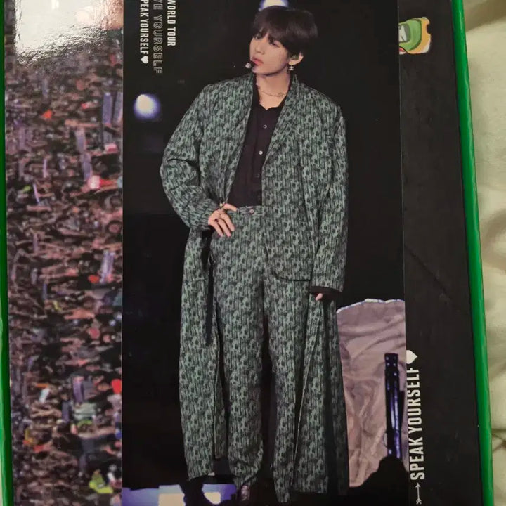 방탄 스픽유어셀프 상파울루 태형+뱃지