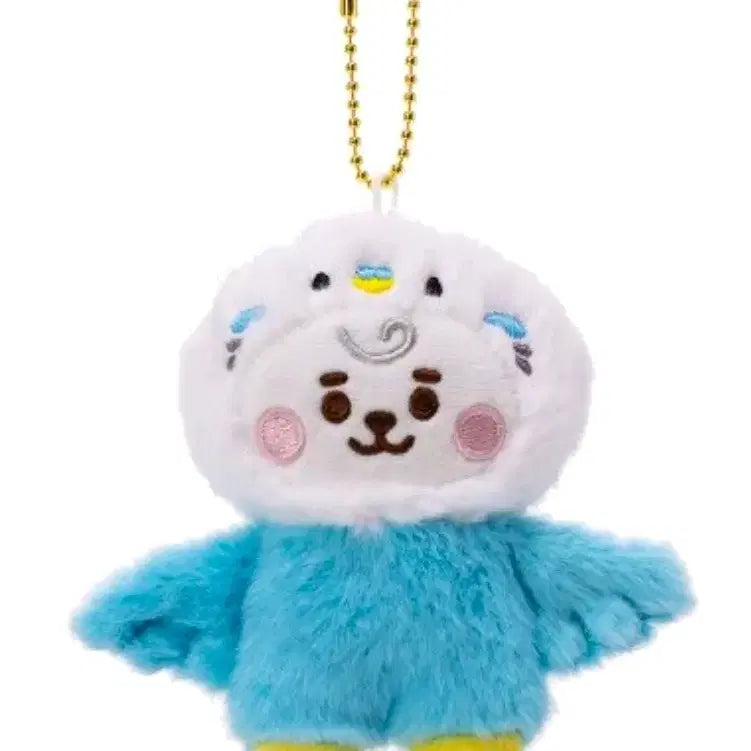 방탄 라인프렌즈 bt21 알제이 일본한정 아기새 키링