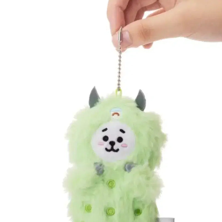 방탄 라인프렌즈 bt21 알제이 일본한정 몬스터 키링 새상품